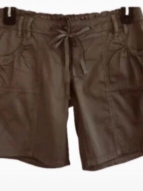 Elle Kohl’s Woman’s Casual Shorts SIZE 4 Brown St Tropez Pockets NWT $40